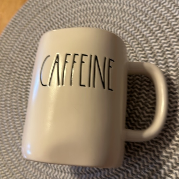 Rea Dunn coffee mug. No chips. White/pink. New condition - Picture 3 of 3